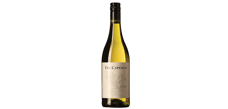 The Capeman, Western Cape, Chardonnay, 2016, Sydafrika